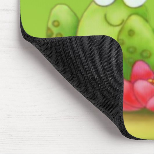 Lilly Auflage-Frösche Mousepad (Ecke)