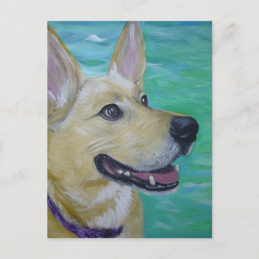 Lilly by a River Postkarte (Vorderseite)