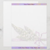 Lilly des Talbriefkopfes Briefkopf (Vorne/Hinten)