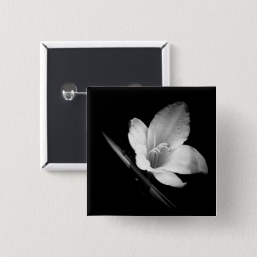 Lilly Eis 1 Knopf Button (Vorne & Hinten)