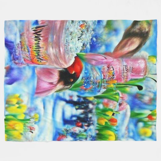 Lilly Fleecedecke (Vorderseite (Horizontal))