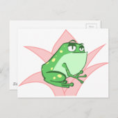 Lilly Frog Postkarte (Vorne/Hinten)