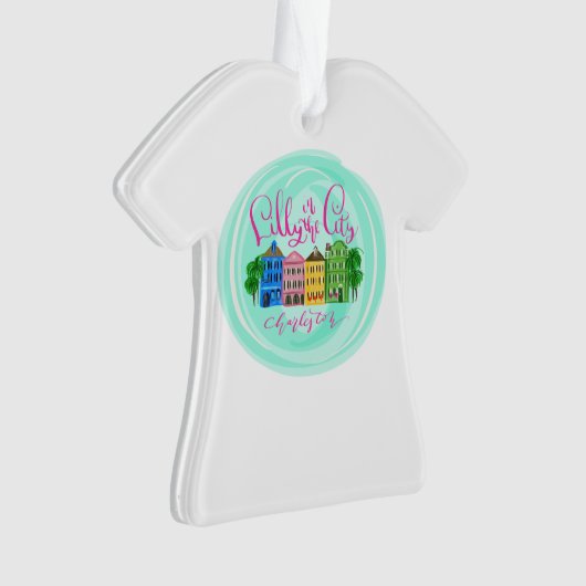 Lilly in Charleston Ornament (Vorderseite)