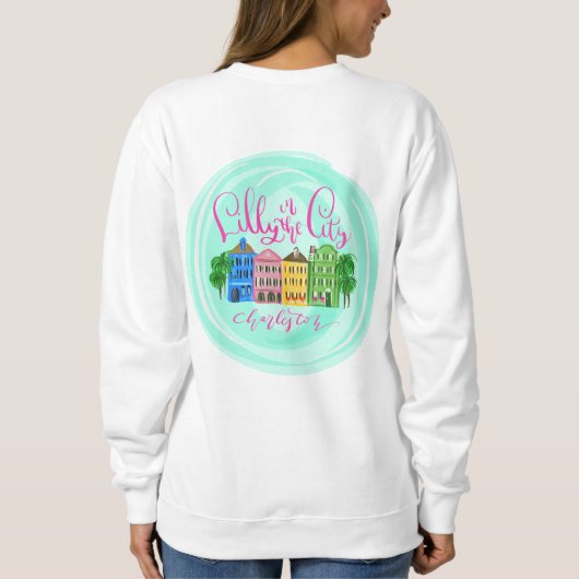 Lilly in Charleston Sweatshirt (Rückseite)