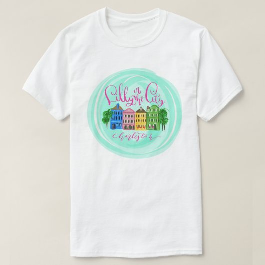 Lilly in Charleston T-Shirt (Design vorne)