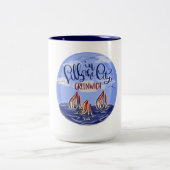 Lilly in der City Coffee Tasse (Mittel)