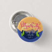 Lilly in der Stadt - Asheville Button (Vorne & Hinten)