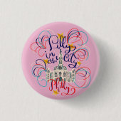 Lilly in der Stadt - Philadelphia Button (Vorderseite)