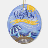 Lilly in der Stadt - Spring Lake, NJ - Ornament (Links)