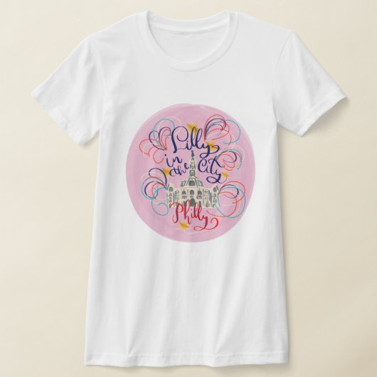 Lilly in the City - Bella & Leinwand Slim T - Shir T-Shirt (Ablage )