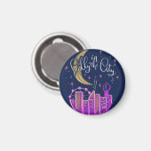 Lilly in the City Logo Magnet (Vorderseite/Rückseite)