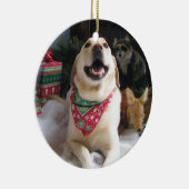 Lilly Keramik Ornament (Rechts)