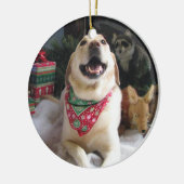 Lilly Keramik Ornament (Links)