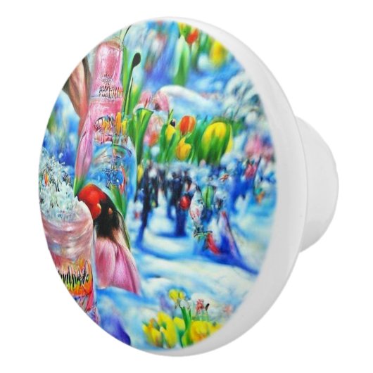 Lilly Keramikknauf (Rechts)