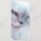 Lilly Lesezeichen Menükarte (Vorne/Hinten)