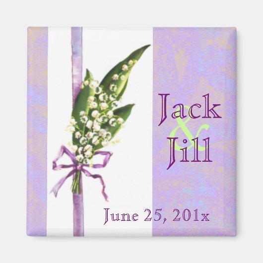 Lilly of the Valley BRIDAL magnet (Vorne)