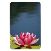 Lilly Pond Blume Magnet (Vertikal)