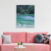 Lilly Pond - Psalm 91 11-12 Leinwanddruck (Insitu (Wohnzimmer))