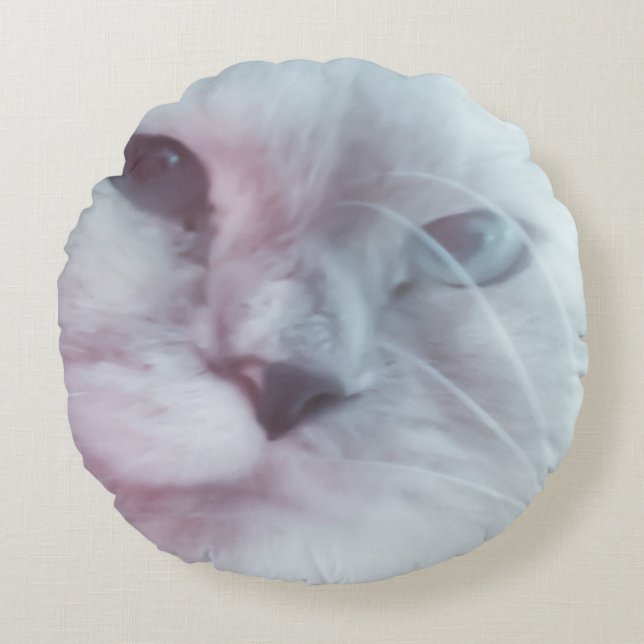 Lilly Rundes Kissen (Vorderseite)