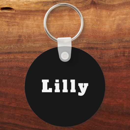Lilly Schlüsselanhänger (Rückseite)