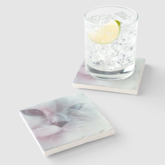 Lilly Steinuntersetzer (Seitenansicht)