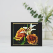 Lilly und Rose Postkarte (Stehend Vorderseite)