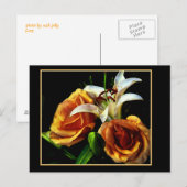 Lilly und Rose Postkarte (Vorne/Hinten)