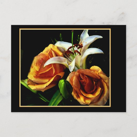 Lilly und Rose Postkarte (Vorderseite)