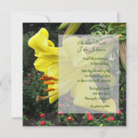 Lilly Wedding Einladung