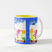 Lillys Meisterwerk Zweifarbige Tasse (VorderseiteRechts)