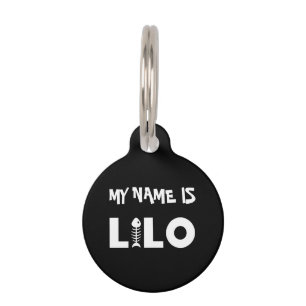 Lilo Cat Pet ID Tag Haustiermarke