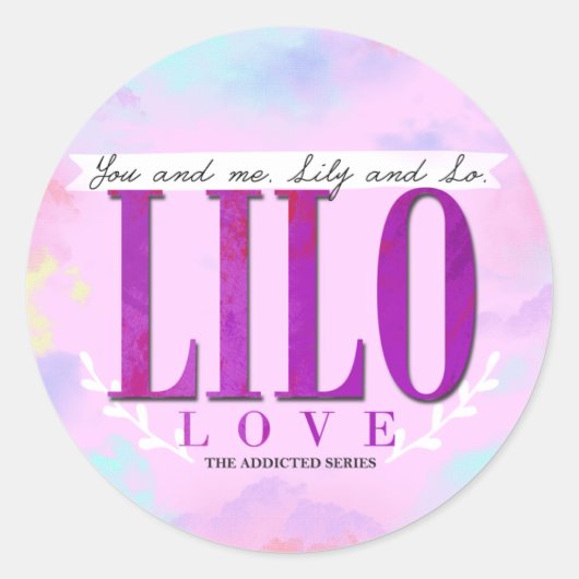 LiLo LIEBE Sticker (Vorderseite)