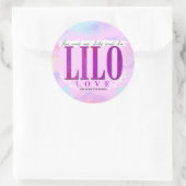 LiLo LIEBE Sticker (Tasche)