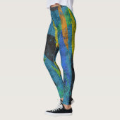 Lilo-türkisfarbene Cutouts Leggings (Links)
