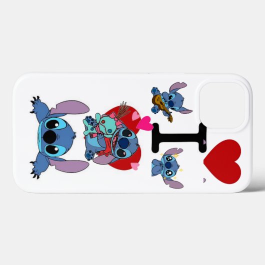 Lilo und Stitch-Gehäuse Case-Mate iPhone Hülle (Rückseite (Horizontal))