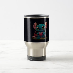 Lilo und Stitch Valentine Hearts Graphic Tasse