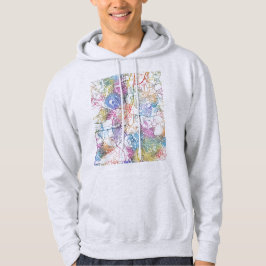 Lilongwe Malawi City Map Hoodie