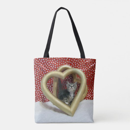 Lilo's Liebe - Katze / Kitten Tasche (Rückseite)