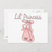 Lil'Princess Ballet Shoes    1 Postkarte (Vorne/Hinten)