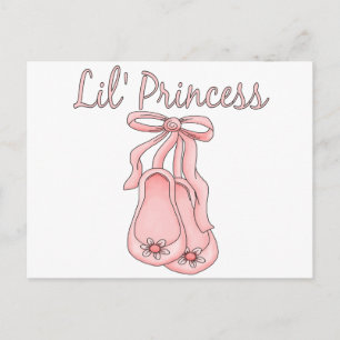Lil'Princess Ballet Shoes    1 Postkarte