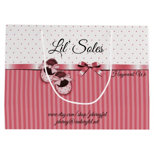 Lil'Soles Gift Bag Große Geschenktüte (Rückseite)