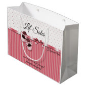 Lil'Soles Gift Bag Große Geschenktüte (Rückseite Schrägansicht)