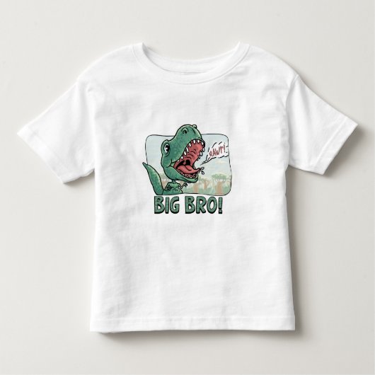 Lil't Rex Big Bro Ältere Bruder Gear Kleinkind T-shirt (Vorderseite)