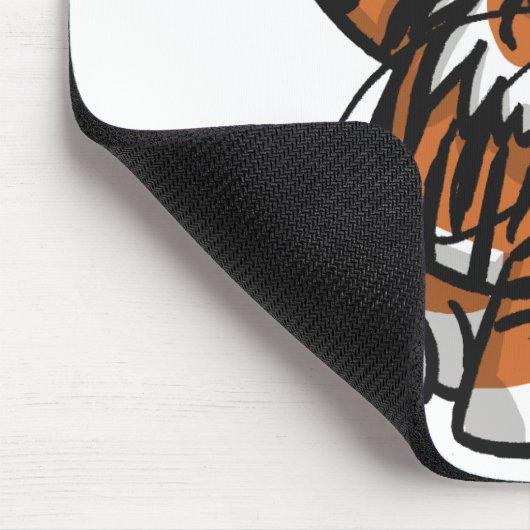 Lil'Tiger mousepad (Ecke)