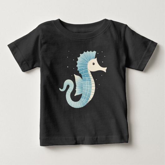 Liltte Seepferd Baby T-shirt (Vorderseite)