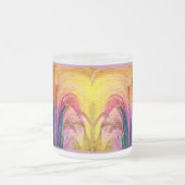 Lily Abstrakte Burgundy Lily weich - Verbessert Mattglastasse (Mittel)