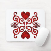 Lily and Heart- regenbowart Mousepad (Mit Mouse)