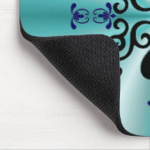 Lily and Heart- regenbowart Mousepad (Ecke)