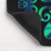 Lily and Heart- regenbowart Mousepad (Ecke)
