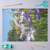 Lily and Iris Garden Poster Seidenpapier (Basteln)
